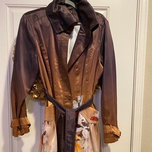 Print bubble coat